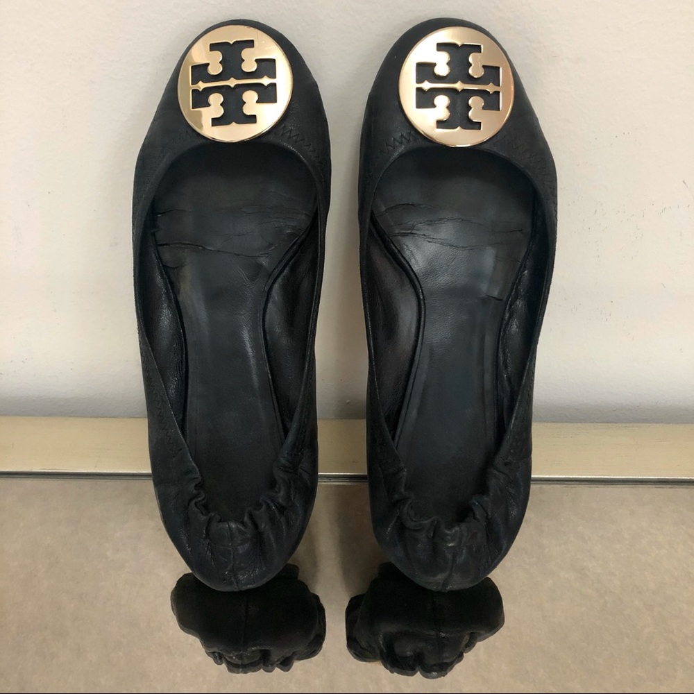 Tory Burch Minnie Leather Ballet Flat